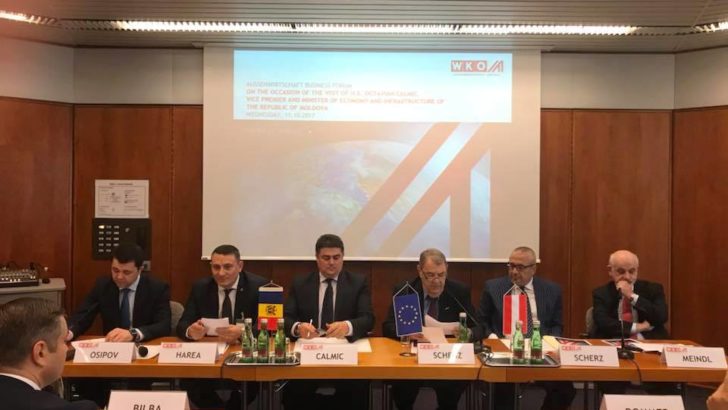 29 de întreprinzători de pe ambele maluri ale râului Nistru însoțiți de factori de decizie din țara noastră au participat la Forumul Economic Republica Moldova-Austria, la Viena