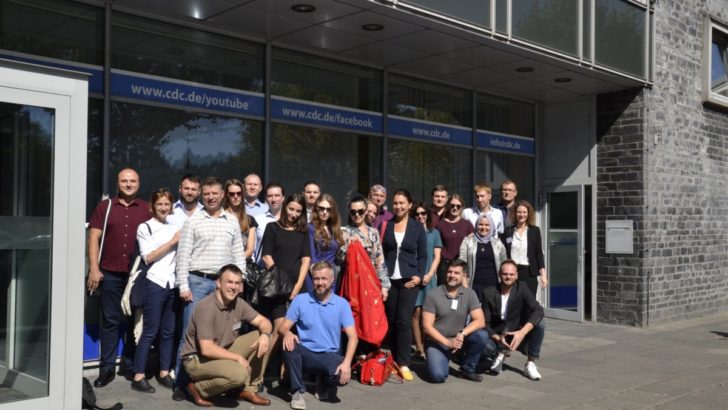 Группа предпринимателей из Молдовы и Республики Беларусь в Кельне