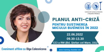 Seminar offline ”Planul anticriză pentru susținerea micului business în anul 2022”