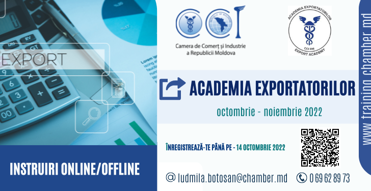 Program de instruire ”Academia Exportatorilor”