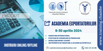 Invitam companiile din Republica Moldova la o nouă ediție a Academiei Exportatorilor