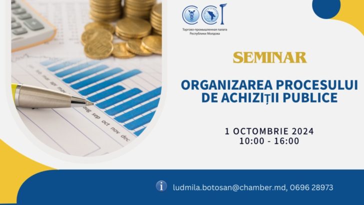 Seminar ”Organizarea Procesului de Achiziții Publice”