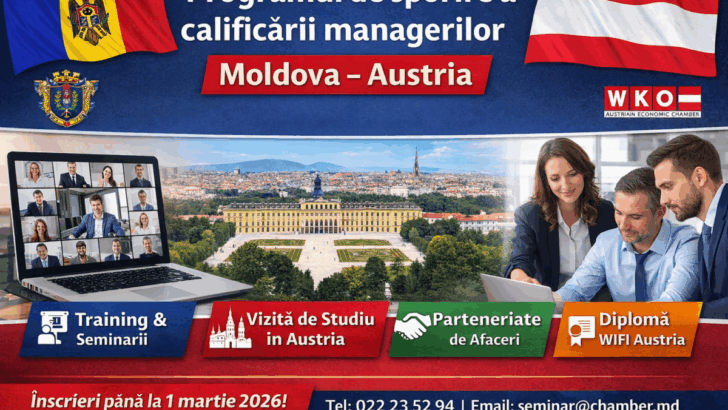 Programul de sporire a calificării managerilor Moldova-Austria