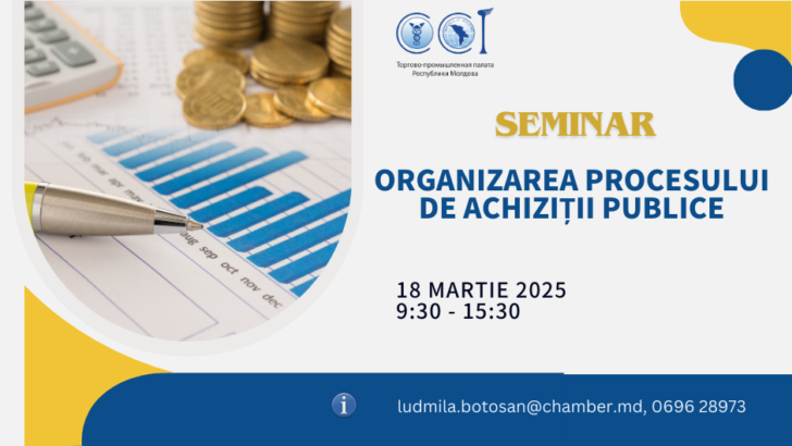 Seminar ”Procesul de achiziții publice pas cu pas”